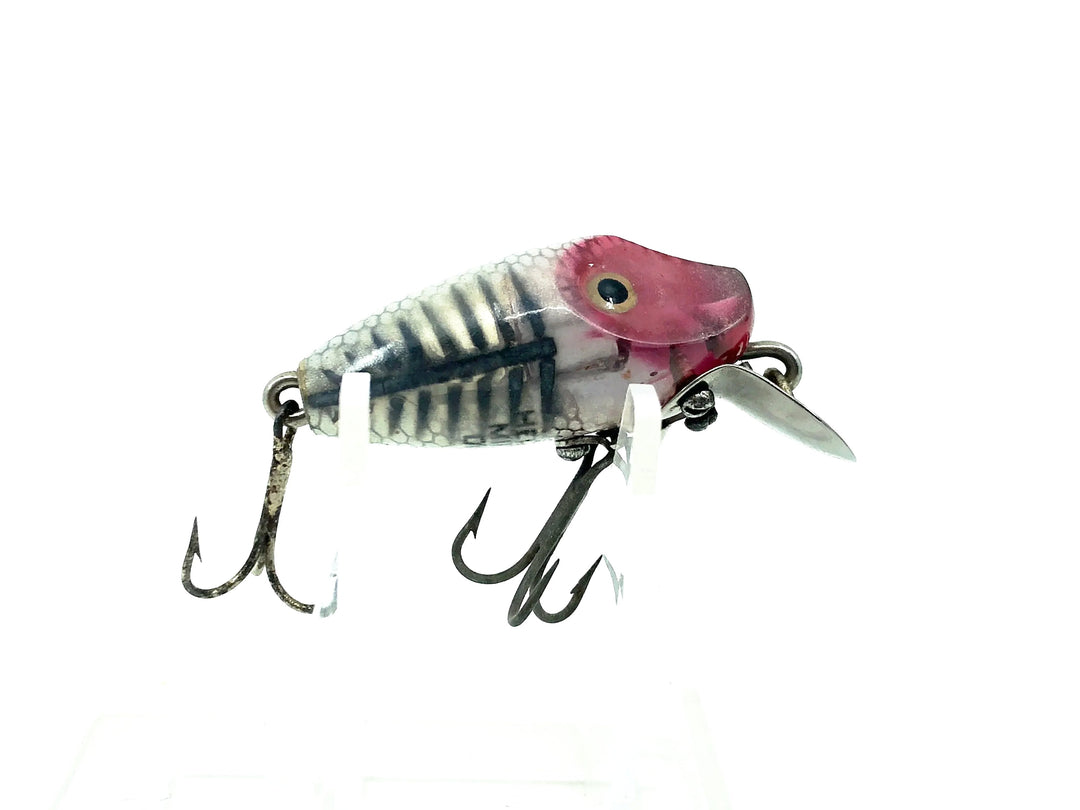 Heddon Midgit Digit River Runt Spook 9020, XRS Silver Shore Color