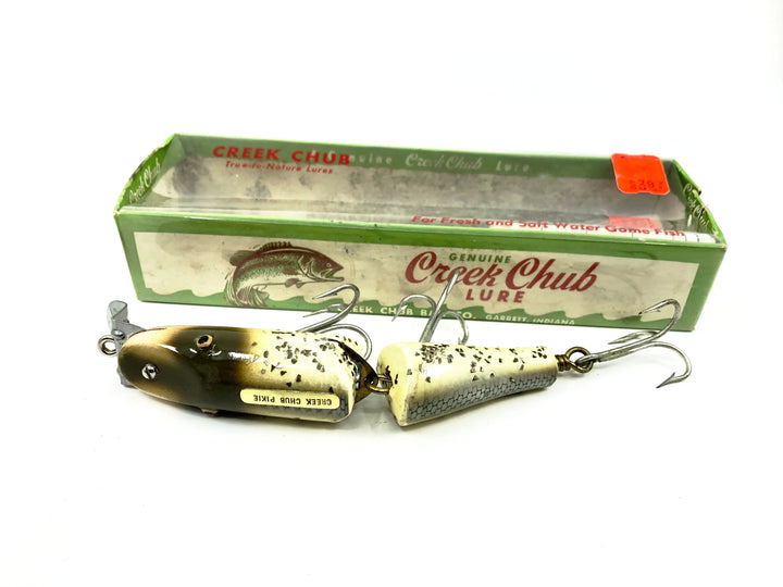 Creek Chub Jointed Snook Pikie 5500, Sliver Flitter Color 5518W with Box