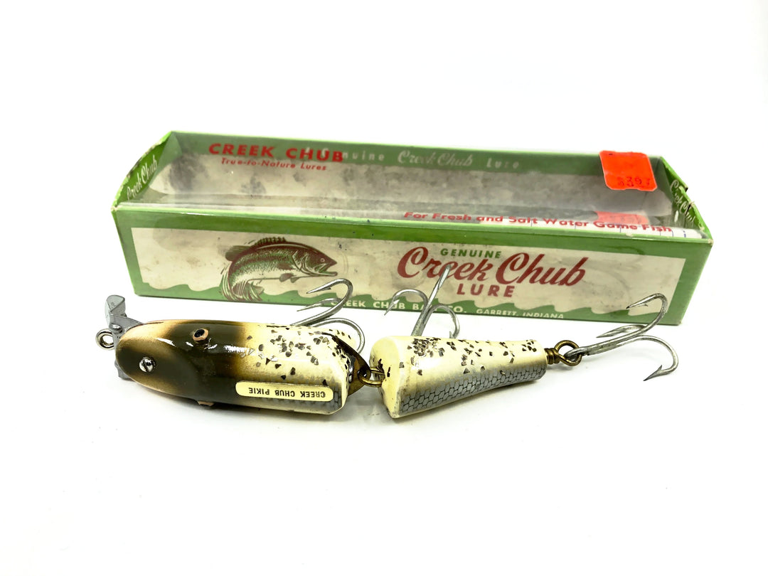 Creek Chub Jointed Snook Pikie 5500, Sliver Flash Color 5518W with Box