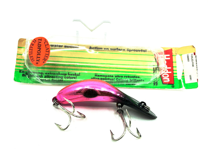 Heddon Magnum Clattertad 9906, #51 Tickled Pink Color on Card