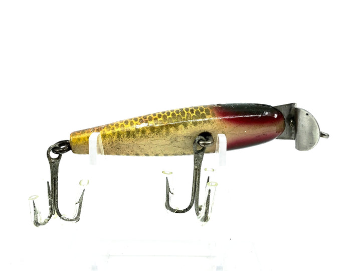 Creek Chub 2200 Midget Pikie 2204, #04 Golden Shiner Color - Double Line tie