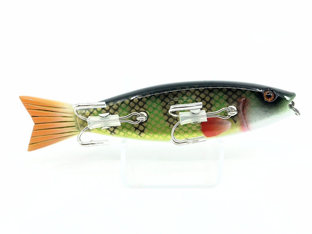 Chautauqua Deluxe Injured Minnow, Yellow Perch Color