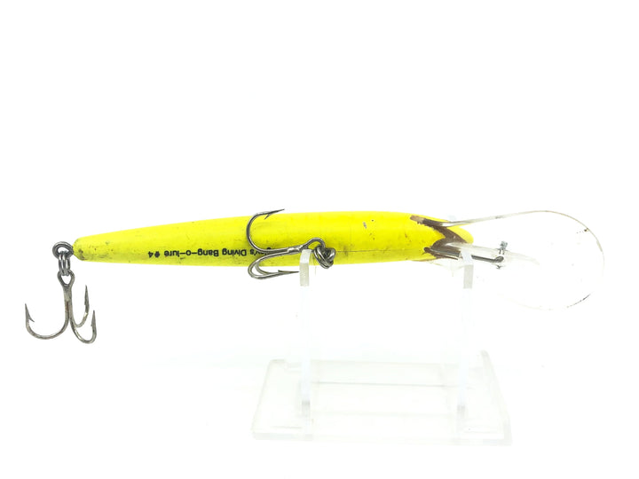 Bagley Bang O Lure Deep Diving 4 BLDD4-119, Orange Stripes on Yellow Color