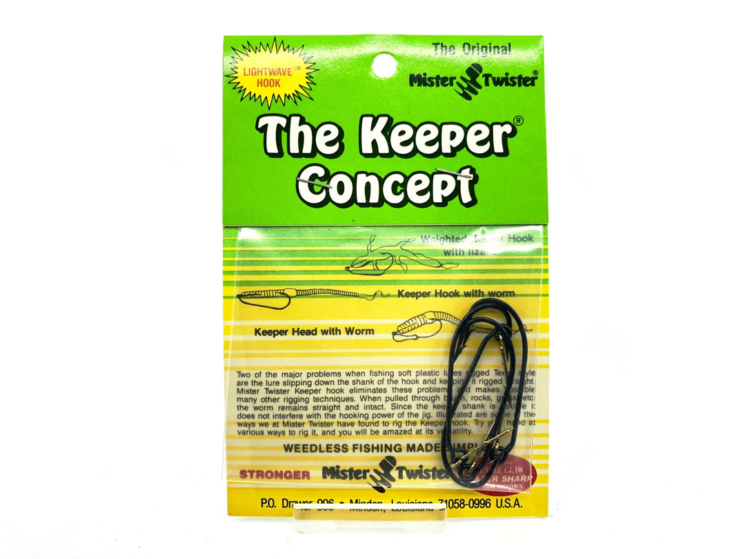 Mister Twister The Keeper Concept, Size 1/0- 4 pack