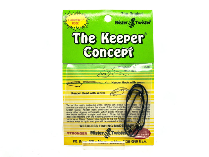 Mister Twister The Keeper Concept, Size 1/0- 4 pack