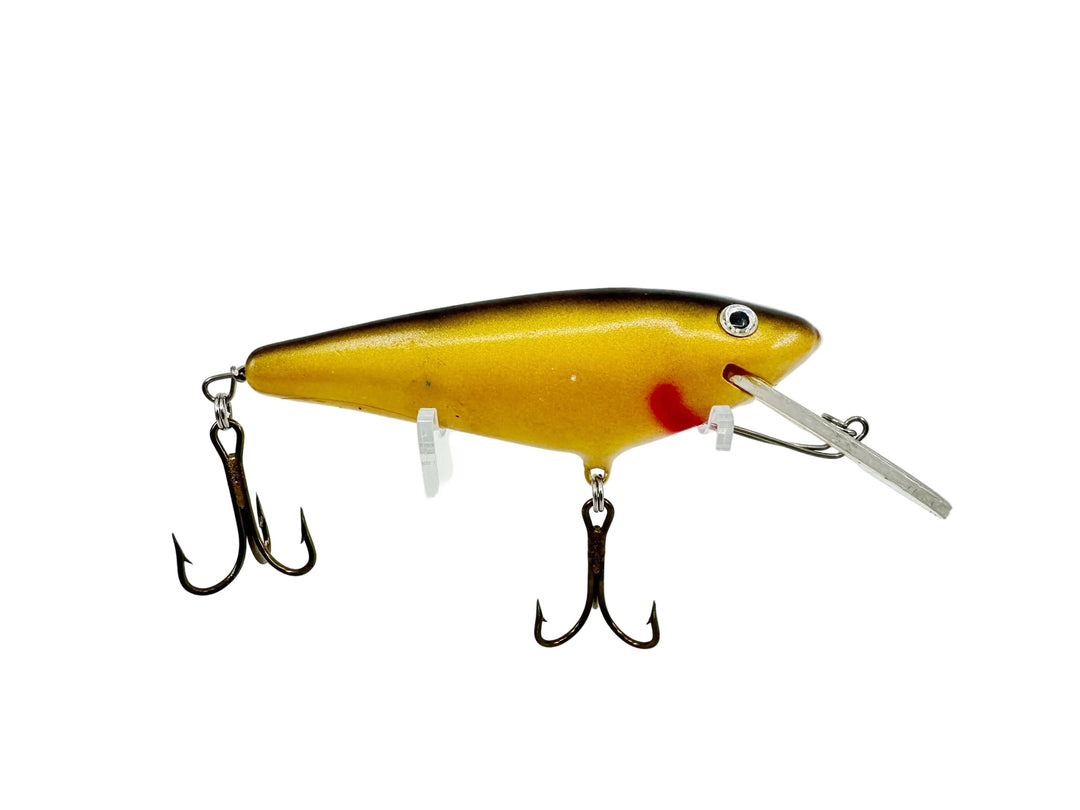 Hooker Tackle Co. G & M Shad, Gold/Black Color