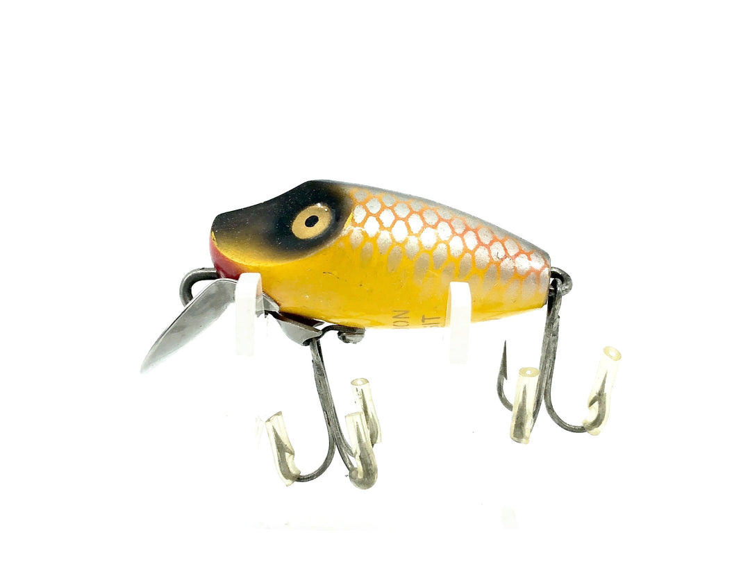 Heddon Midgit Digit River Runt Spook 9020, PG Golden Shiner Color