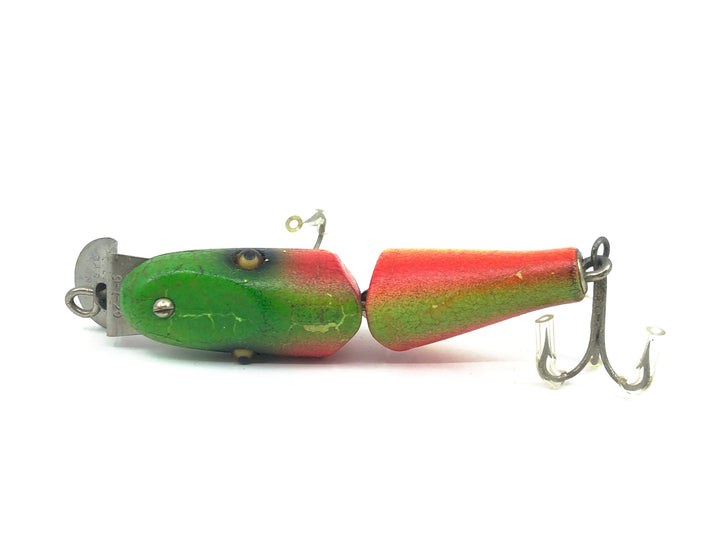 Vintage Creek Chub 2700 Baby Jointed Pikie, 2731 Rainbow Fire Color