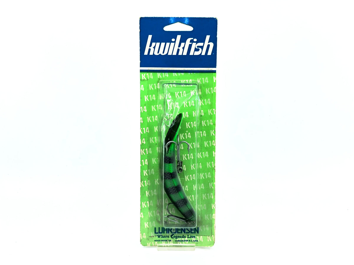Esca Artificiale Luhr Jensen Kwikfish K14 – Trota Arcobaleno Per Salmone – 4 1/4″ Senza Sonaglio - Foto 2