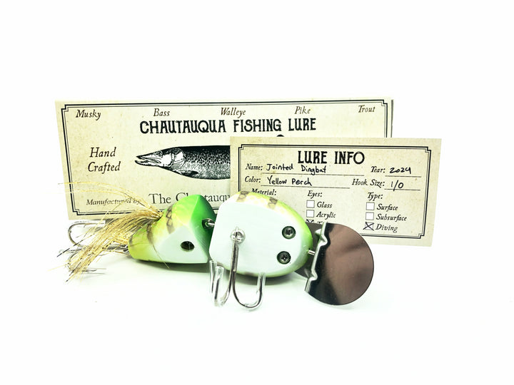 Chautauqua Jointed Dingbat, Yellow Perch Color
