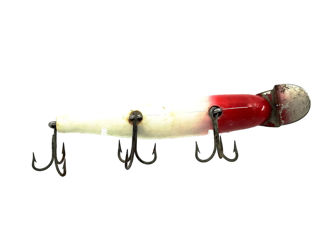 Creek Chub Husky Pikie 2300, Red Head/White Color
