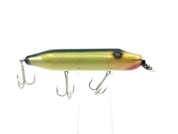 Musky Dan (XXX Lures) Husky Pikie, Golden Shiner Color w/COA