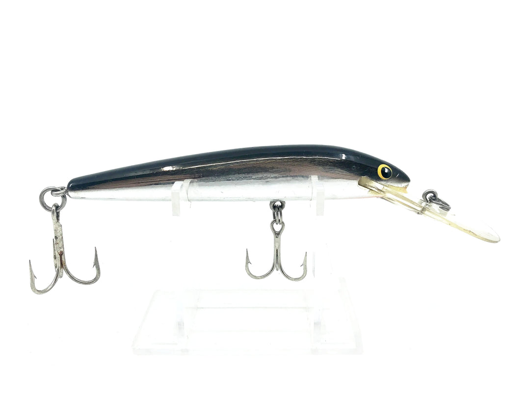 Bagley Bang O Lure Deep Diving 4 BLDD4-FBS, Flash Black on Silver Color