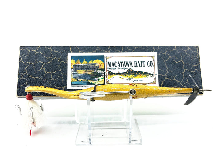 Macatawa Bait Co. Spotted Gar Minnow 6" Lure w/Box