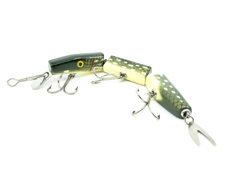 Alzbaits Al Tumas Triple Jointed Musky Lure Northern Pike Color