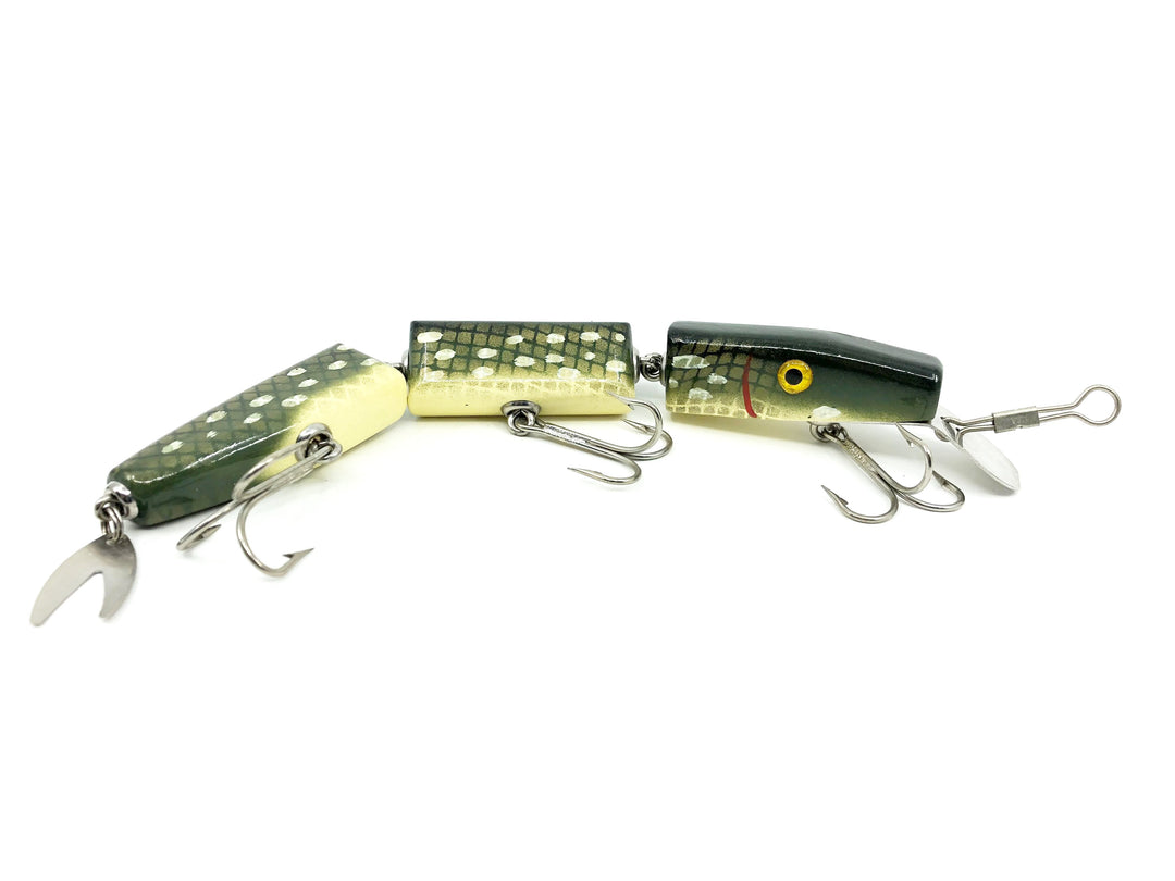 Alzbaits Al Tumas Triple Jointed Musky Lure Northern Pike Color