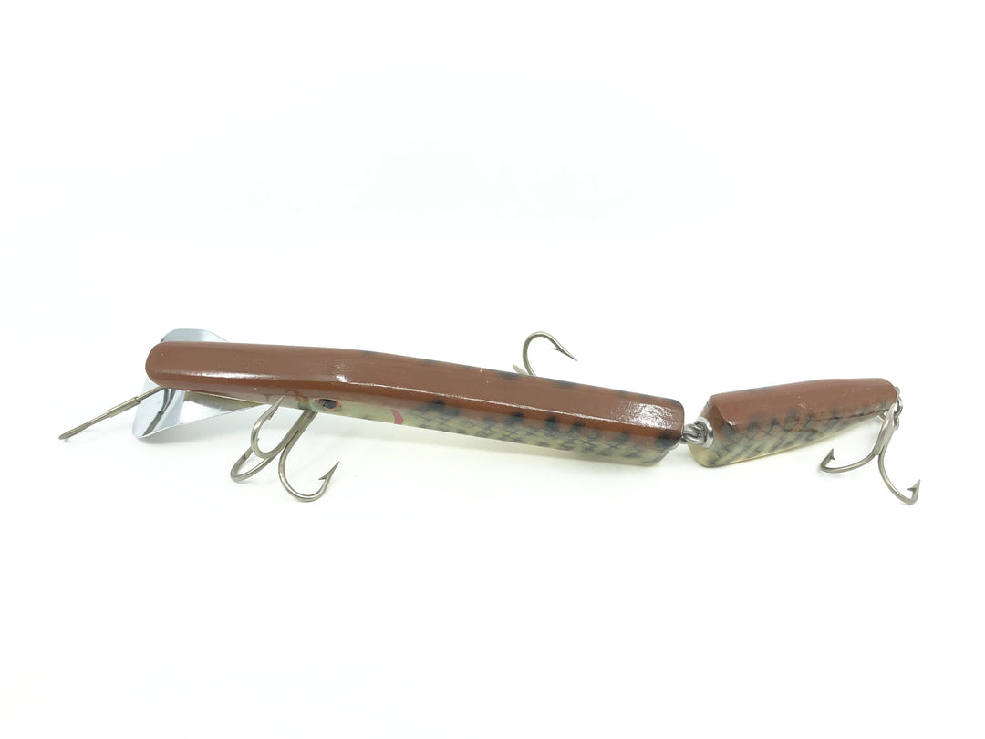 Alzbaits Al Tumas Friendly Al Jointed Musky Lure Jointed Tiger Musky Color