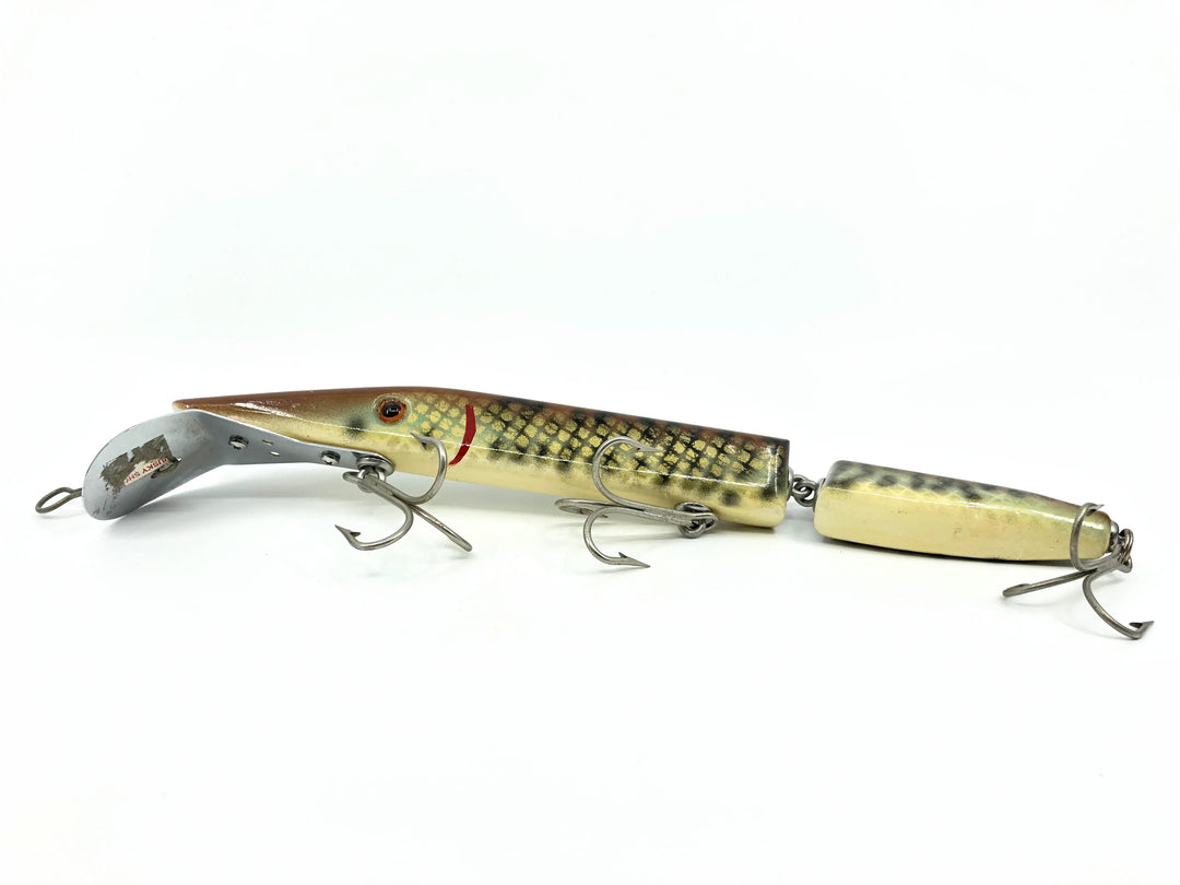 Alzbaits Al Tumas Friendly Al Jointed Musky Lure Jointed Tiger Musky Color