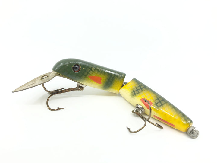 Alzbaits Jointed Pikie Musky Lure Perch Color - Older Variant