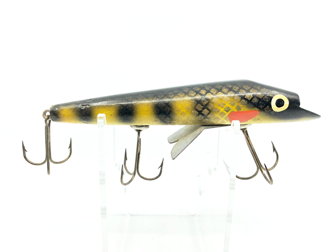 Alzbaits Al Tumas FinFish Musky Lure Perch Color SIGNED! - Older Variant