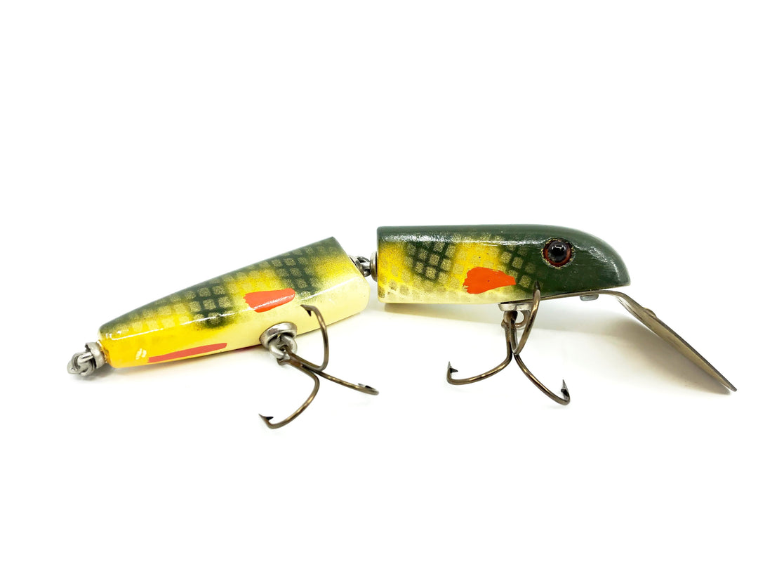 Alzbaits Jointed Pikie Musky Lure Perch Color - Older Variant