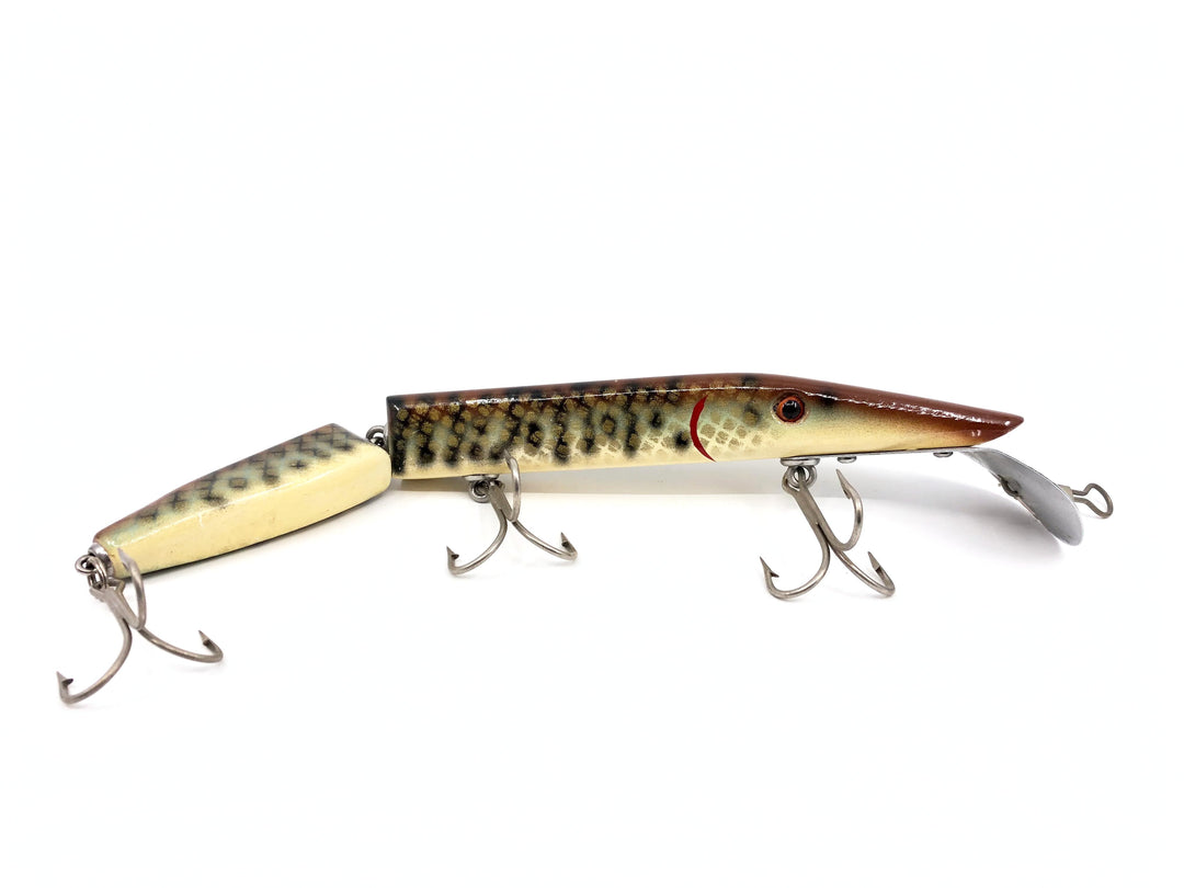 Alzbaits Al Tumas Friendly Al Jointed Musky Lure Jointed Tiger Musky Color