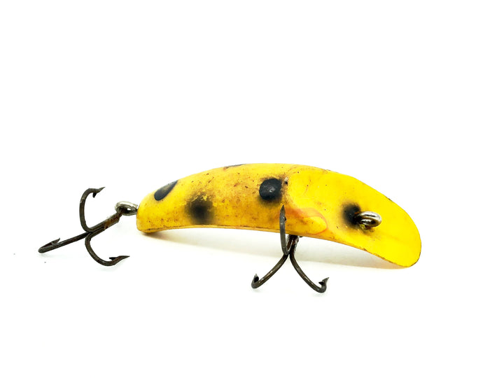 Imitation Helin Flatfish F7 size, Yellow with Spots Color