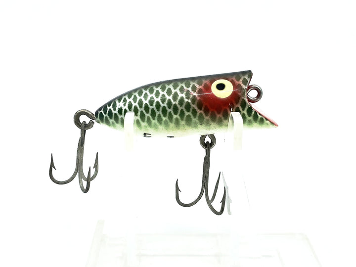 Heddon Tiny Lucky 13 Green Scale Variant / Creme Eye Color