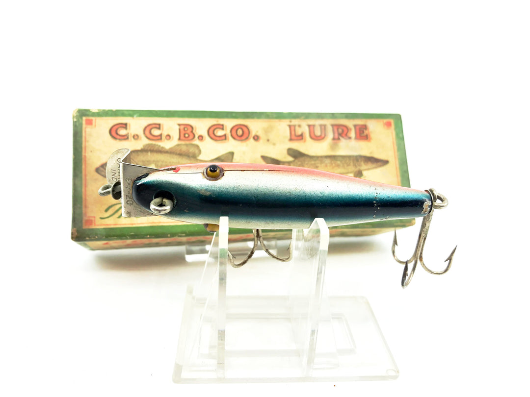 Creek Chub Baby Pikie 908 Rainbow Color with Box-Glass Eyes-DLT