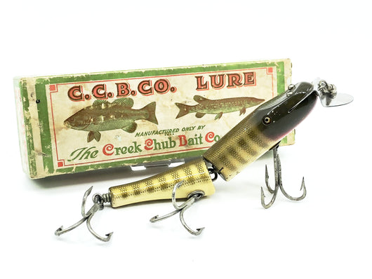 Vintage Creek Chub Pikie Minnow fishing lure Original Box