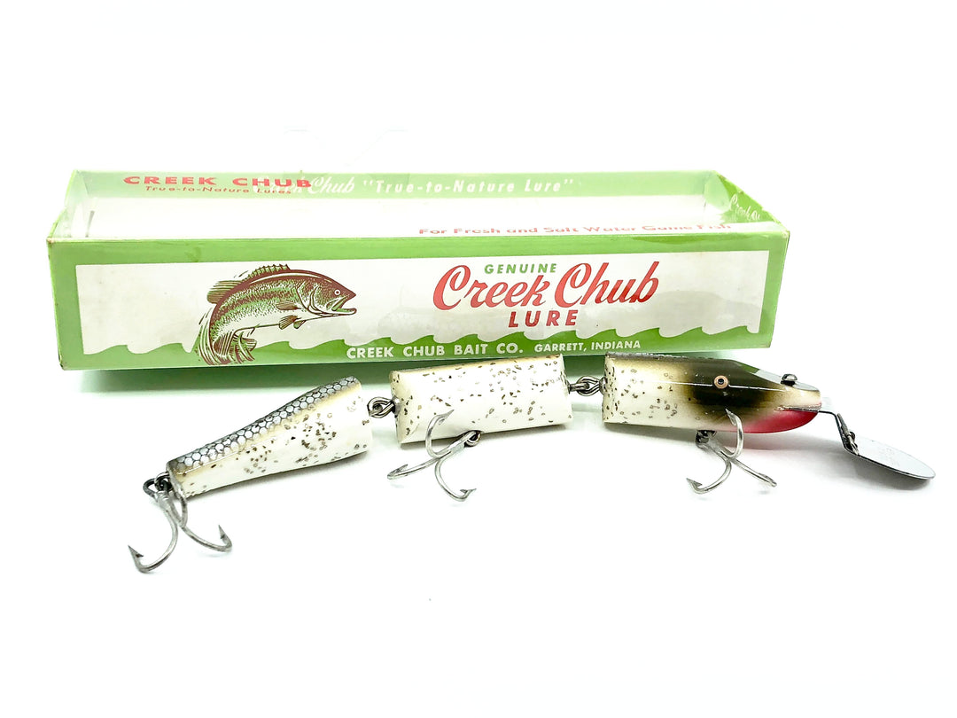 Creek Chub Triple Jointed Pikie 2800 P Silver Flash Color 2818 with Box