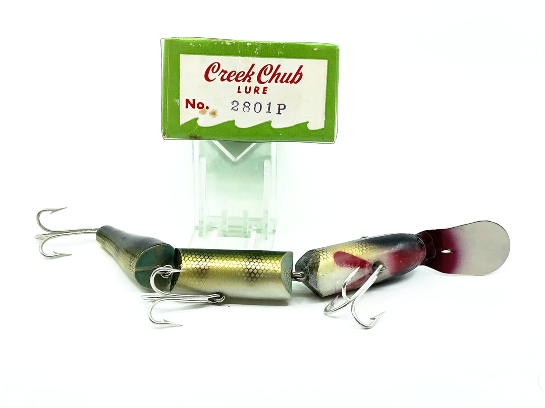 Creek Chub Triple Jointed Pikie 2800 P Perch Color 2801 with Box