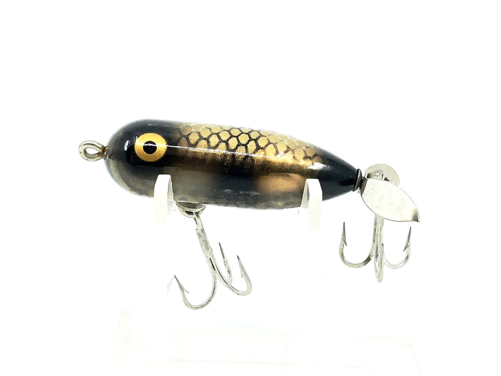 Heddon Tiny Torpedo FF-GB Fish Flash Gold Reflector Black Scale Color-Tough