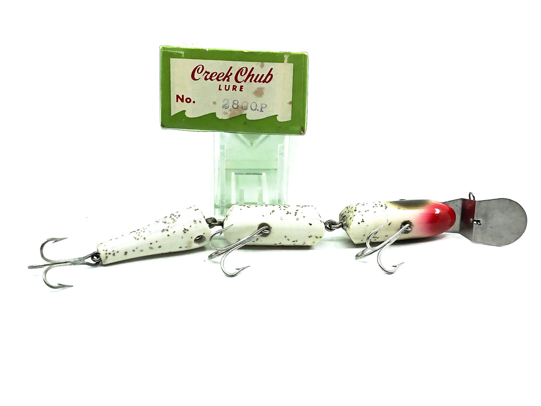 Creek Chub Triple Jointed Pikie 2800 P Silver Flash Color 2818 with Box