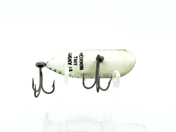 Heddon Tiny Lucky 13 Green Scale Variant / Creme Eye Color
