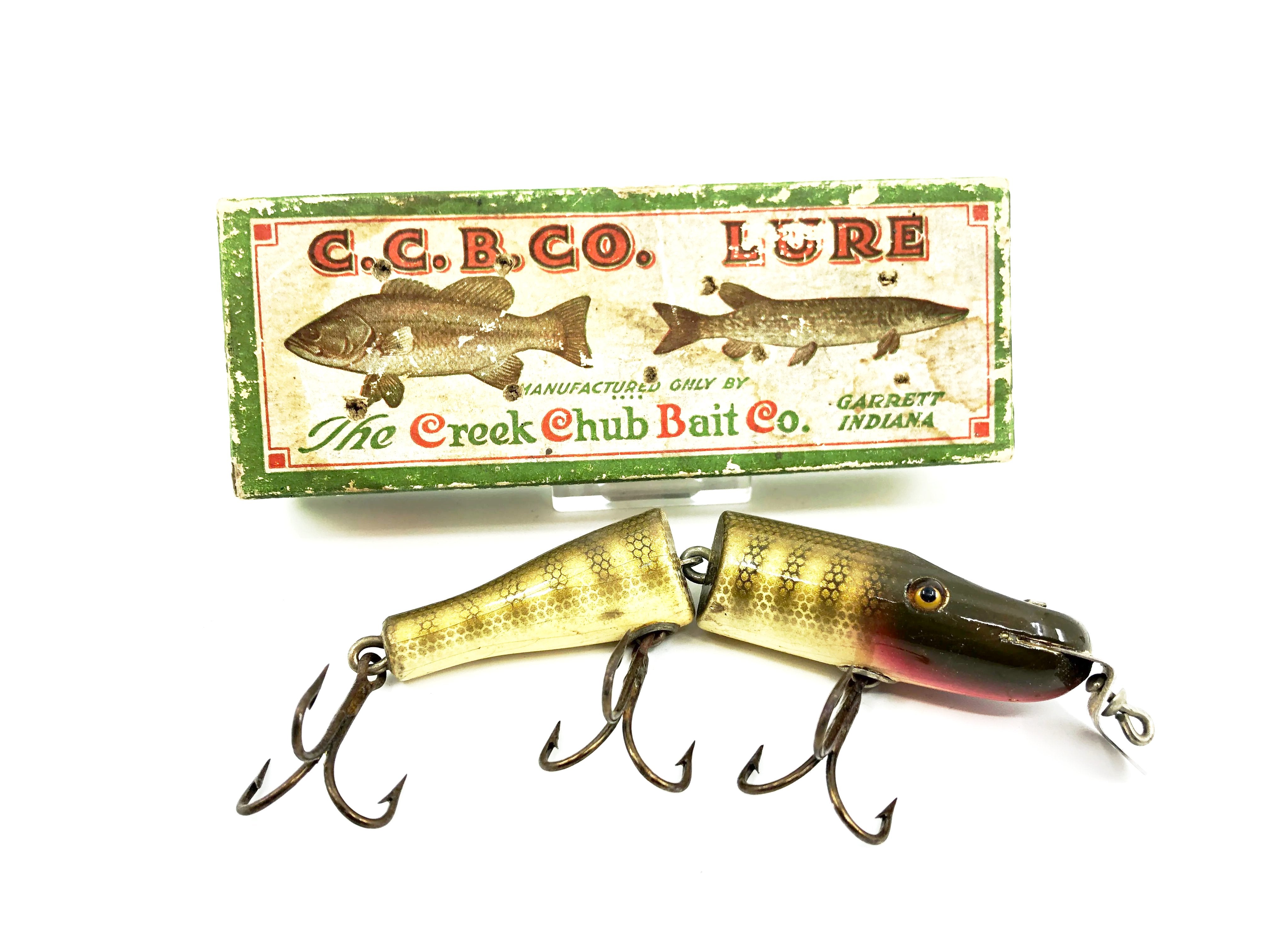 Creek Chub Jointed Pikie I2600PBON Bone color!! Made in North America