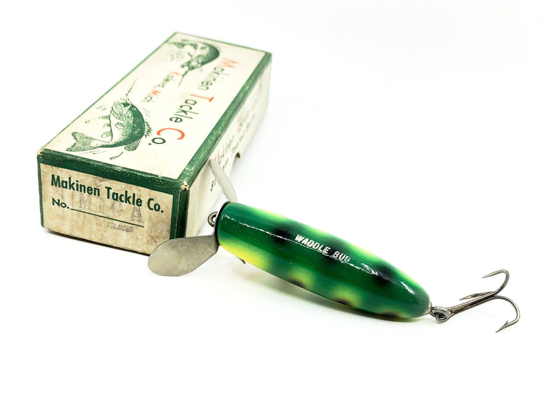 Makinen Waddle Bug, Green Frog Color with Box