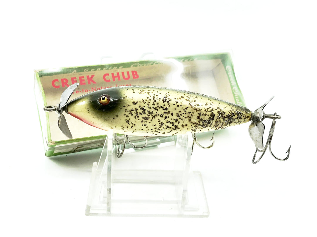 Creek Chub Injured Minnow 1500 Silver Flash Color 1518 with Box