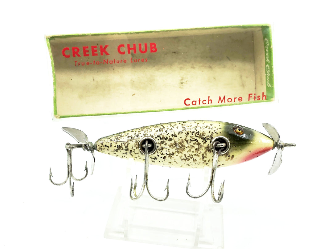 Creek Chub Injured Minnow 1500 Silver Flash Color 1518 with Box