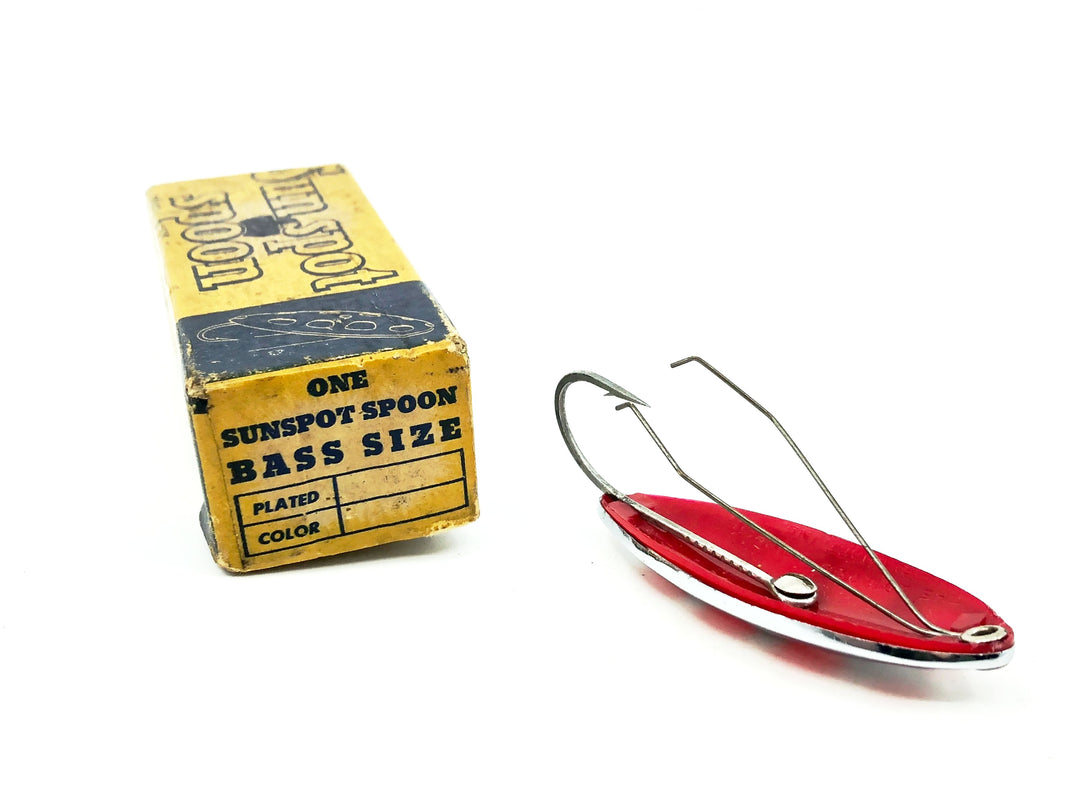 Edwood / South Bend Sun Spot Red Color with Box - Lure