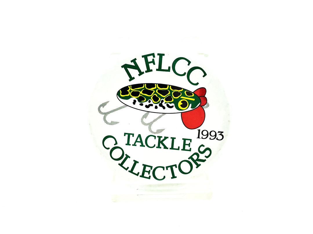 NFLCC Tackle Collectors 1993 Arbogast War Bug Button