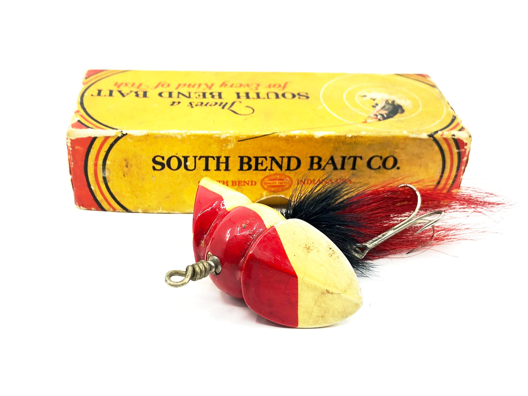 South Bend Whirl-Oreno 935-RH Red Head Color with Matching Script Box