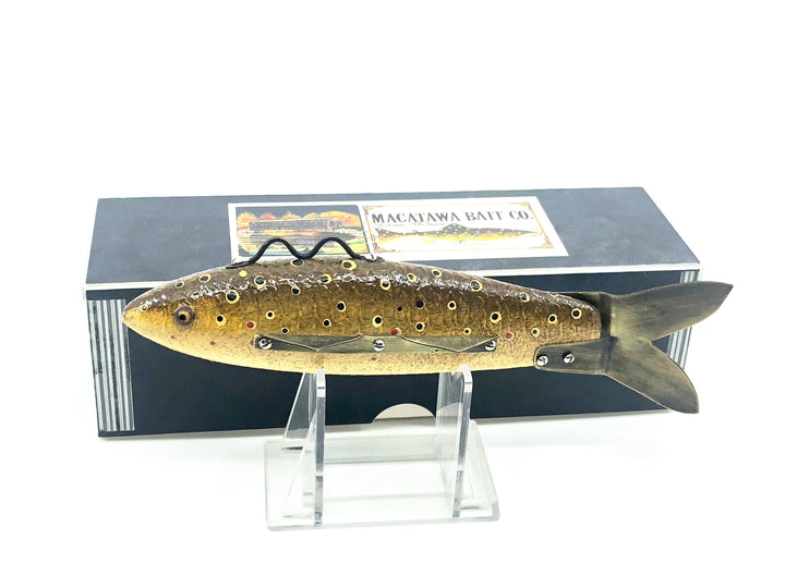 Macatawa Bait Co. Brown Trout Decoy w/Box