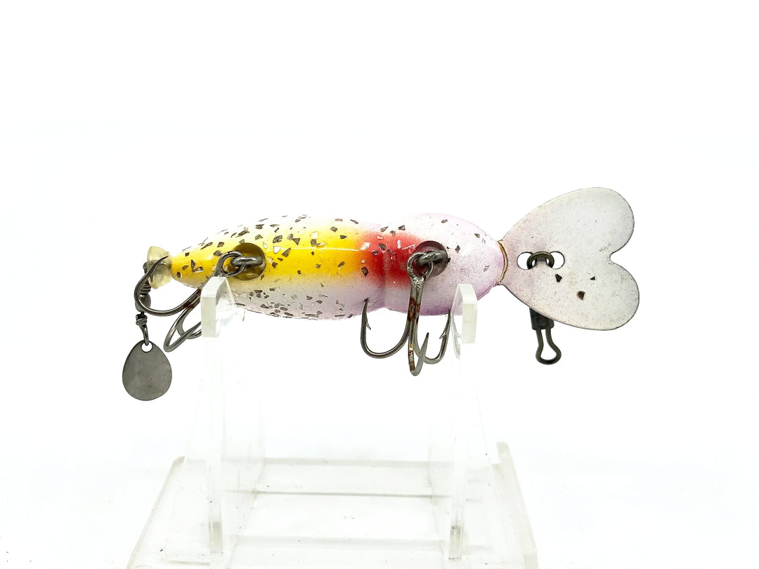Whopper Stopper Hellbender, Purple Back/Yellow Belly/Silver Sparkle Color