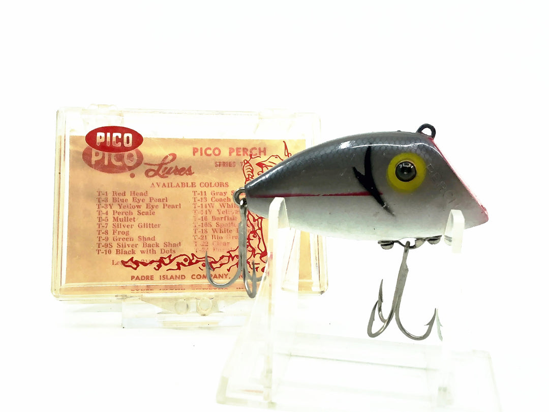 PICO Perch, Gray Shad Color with Box