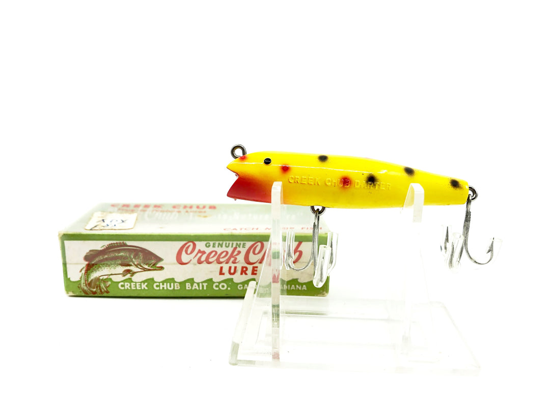 Creek Chub Spinning Darter Yellow Spots 9014 Color with Box