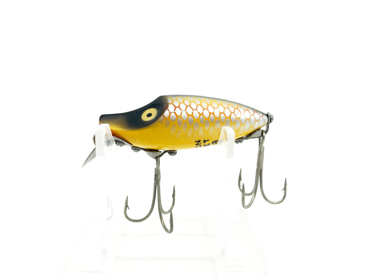 Heddon Midget River Runt Spook 9010 PG Golden Shiner Color