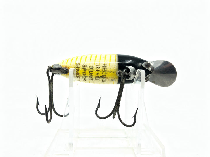 Heddon River Runt Spook Sinker, SR-XBY Spook Ray/Black and Yellow Color