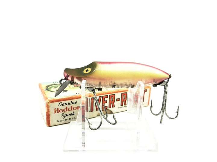 Heddon River Runt Spook Floater 9400-RB Rainbow Color with Box