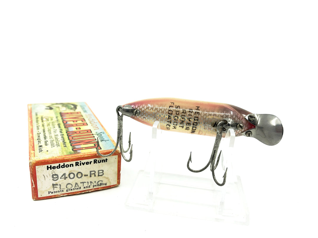 Heddon River Runt Spook Floater 9400-RB Rainbow Color with Box